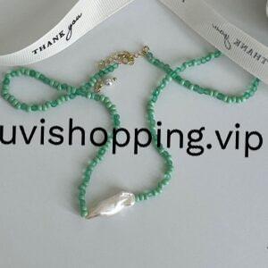 Colorful Baroque Pearl Necklace