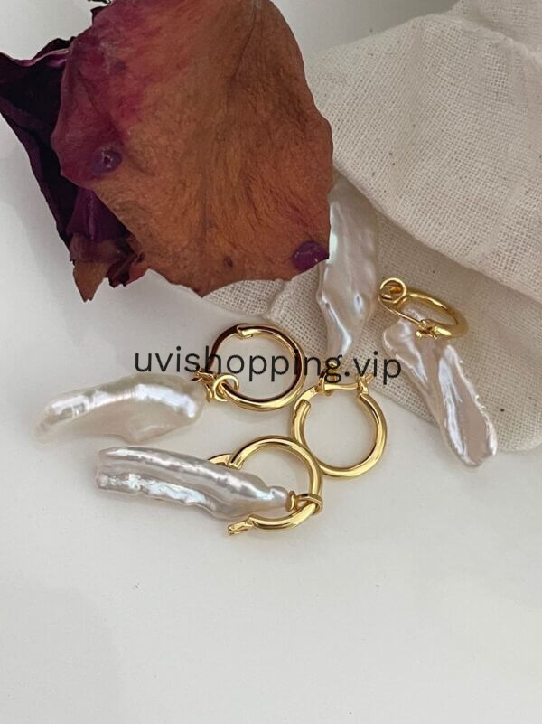Pipa pearl earrings - Image 3