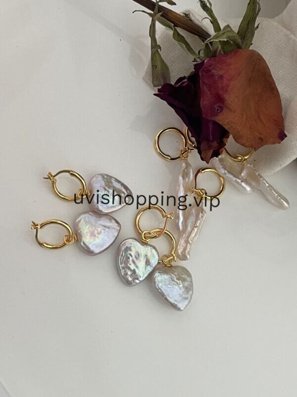 Pipa pearl earrings - Image 4