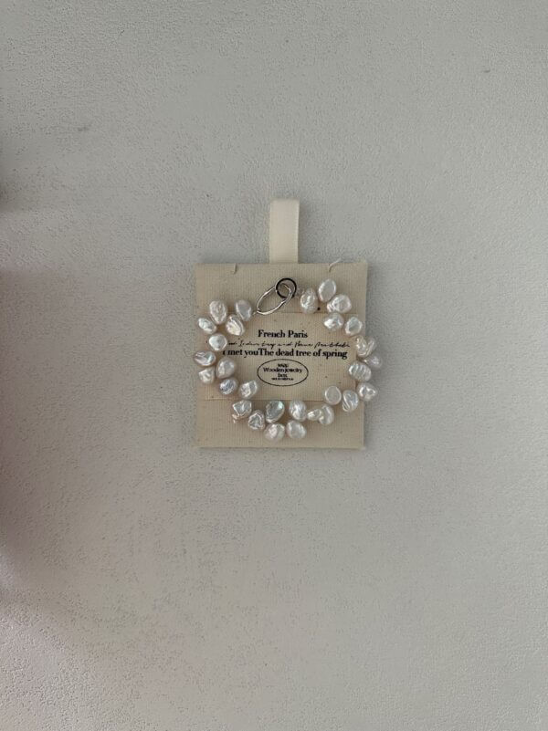 Keshi pearl bracelet - Image 3
