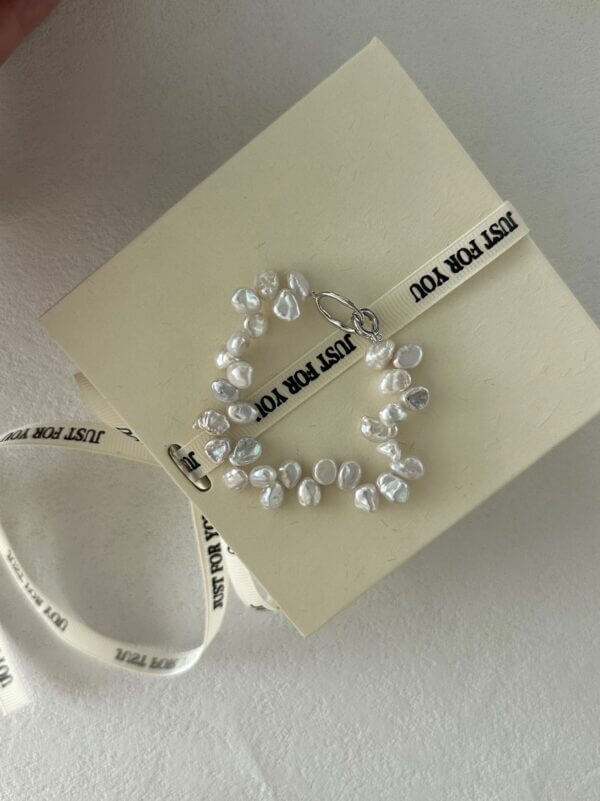 Keshi pearl bracelet - Image 4