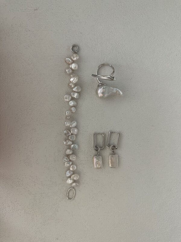 Keshi pearl bracelet - Image 2