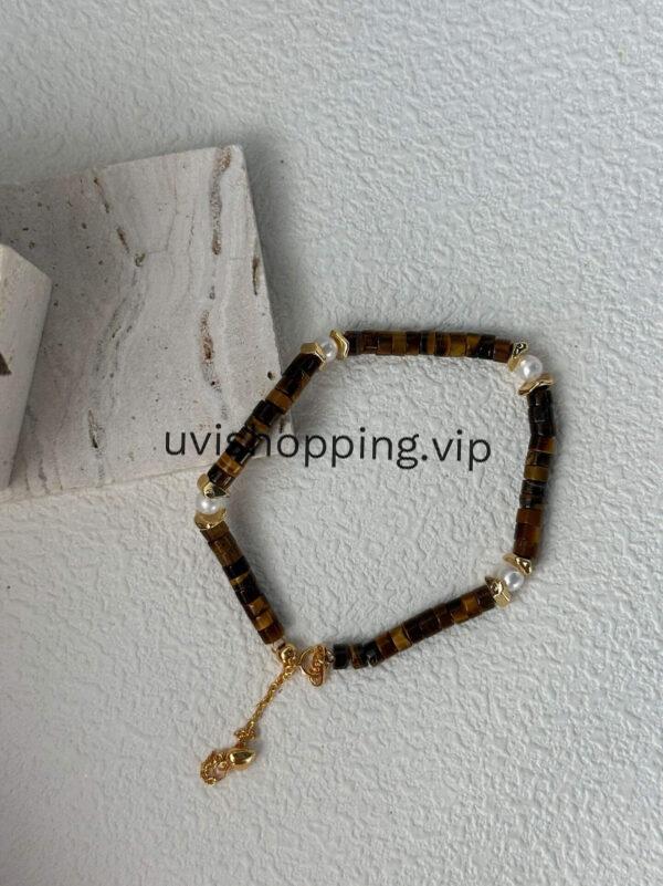 Caramel-colored Tiger's eye bracelet - Image 3