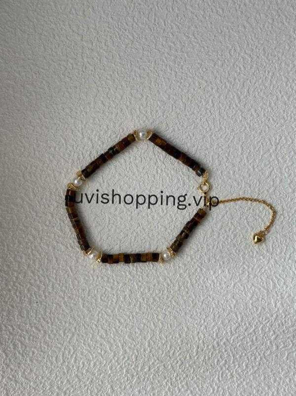 Caramel-colored Tiger's eye bracelet - Image 4